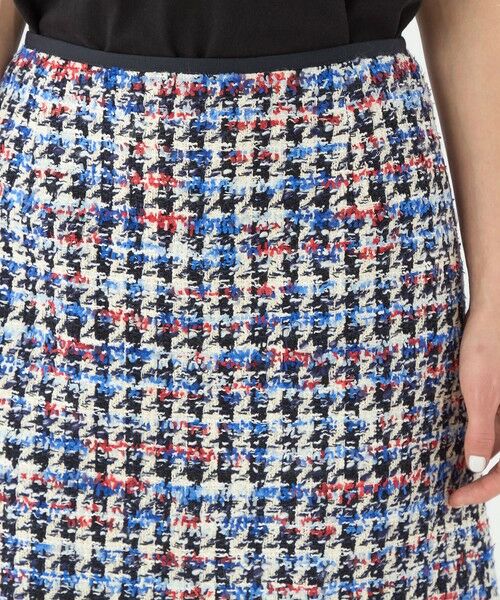 TOMORROWLAND / トゥモローランド ミニ・ひざ丈スカート | トリコロールシェパード マーメイドスカート | 詳細5