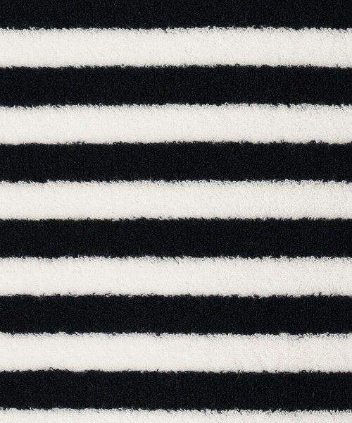 TOMORROWLAND / トゥモローランド ミニ丈・ひざ丈ワンピース | パイルボーダー スリーブレスワンピース | 詳細7