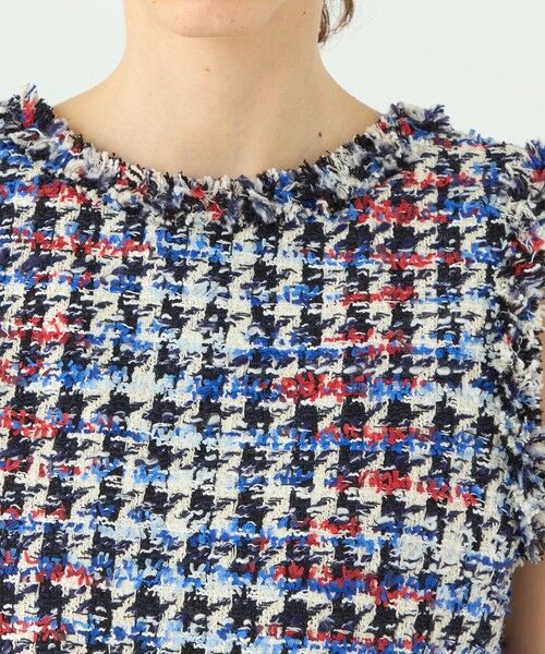 TOMORROWLAND / トゥモローランド ベスト | トリコロールシェパード フロンタブルジレ | 詳細6