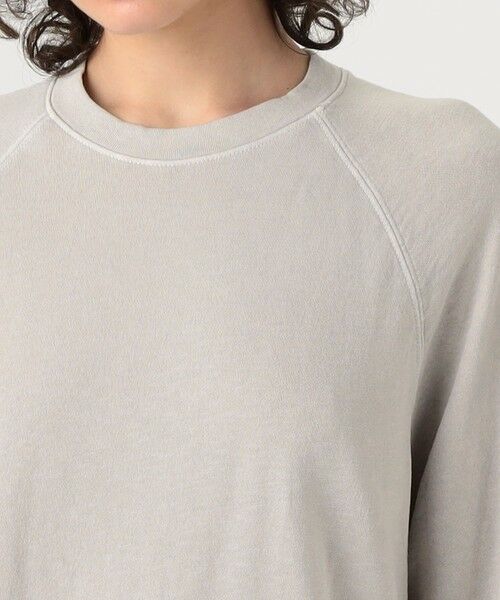 TOMORROWLAND / トゥモローランド スウェット | バックパイルスエット ラグランスリーブプルオーバー WXA3657 | 詳細6