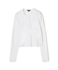 TOMORROWLAND / トゥモローランド Tシャツ | スラブジャージー ヘンリーネックプルオーバー WJD3160