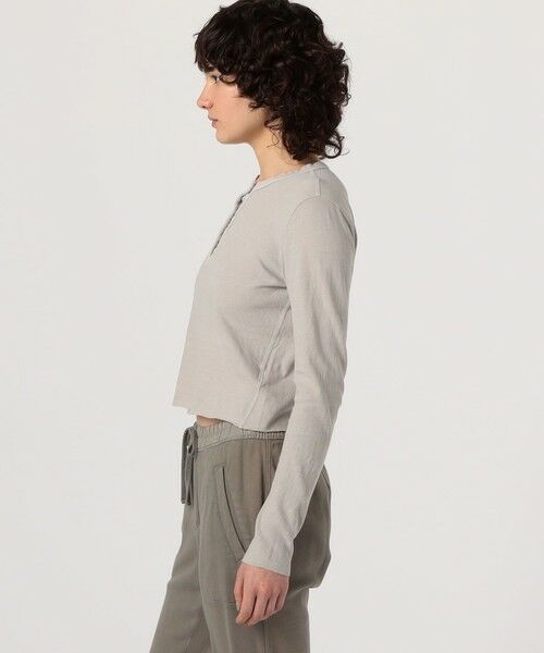 TOMORROWLAND / トゥモローランド Tシャツ | スラブジャージー ヘンリーネックプルオーバー WJD3160 | 詳細3