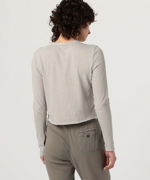 TOMORROWLAND / トゥモローランド Tシャツ | スラブジャージー ヘンリーネックプルオーバー WJD3160 | 詳細4