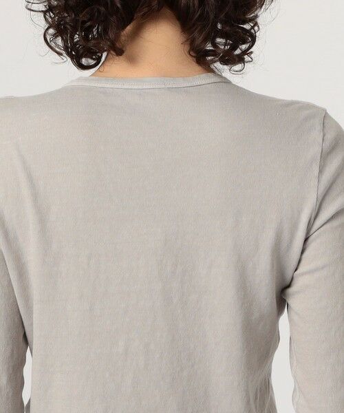 TOMORROWLAND / トゥモローランド Tシャツ | スラブジャージー ヘンリーネックプルオーバー WJD3160 | 詳細6