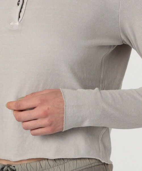 TOMORROWLAND / トゥモローランド Tシャツ | スラブジャージー ヘンリーネックプルオーバー WJD3160 | 詳細7