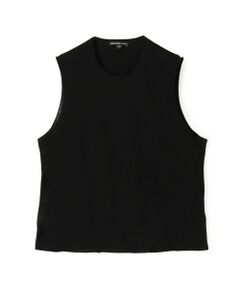 TOMORROWLAND / トゥモローランド タンクトップ | コットンリネンシルク スリーブレスプルオーバー WNMJ3148