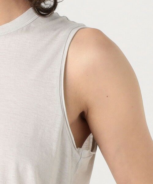TOMORROWLAND / トゥモローランド タンクトップ | コットンリネンシルク スリーブレスプルオーバー WNMJ3148 | 詳細7