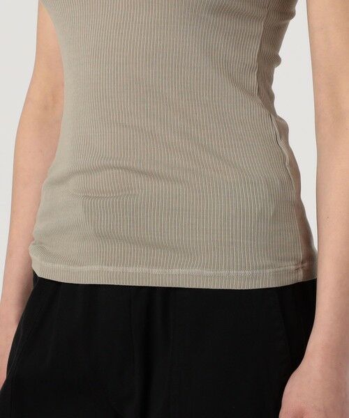 TOMORROWLAND / トゥモローランド タンクトップ | コットンリブ タンクトップ WNL3031 | 詳細8