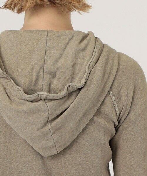 TOMORROWLAND / トゥモローランド パーカー | バックパイルスエット ジップアップパーカー WXA2884 | 詳細6