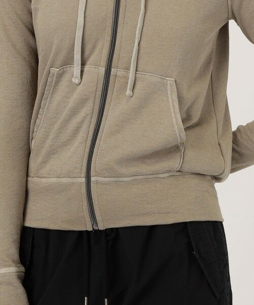 TOMORROWLAND / トゥモローランド パーカー | バックパイルスエット ジップアップパーカー WXA2884 | 詳細8