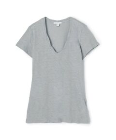 TOMORROWLAND / トゥモローランド Tシャツ | スラブジャージー ＶネックＴシャツ  WUA3037