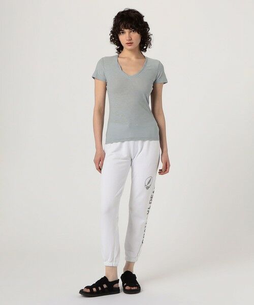 TOMORROWLAND / トゥモローランド Tシャツ | スラブジャージー VネックTシャツ WUA3037 | 詳細1