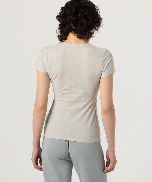 TOMORROWLAND / トゥモローランド Tシャツ | スラブジャージー VネックTシャツ WUA3037 | 詳細5