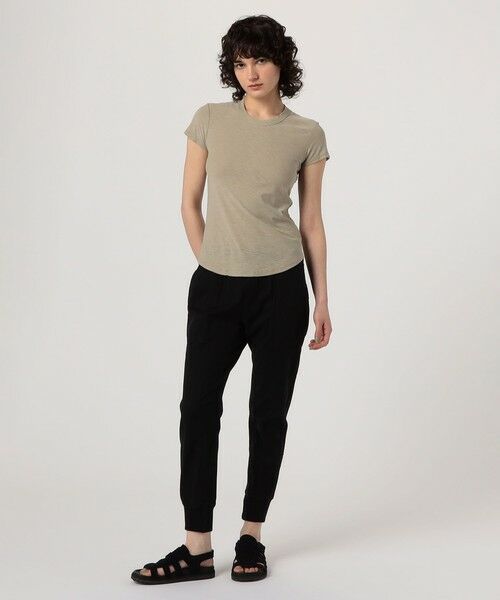 TOMORROWLAND / トゥモローランド Tシャツ | スラブジャージー クルーネックTシャツ WUA3037 | 詳細1