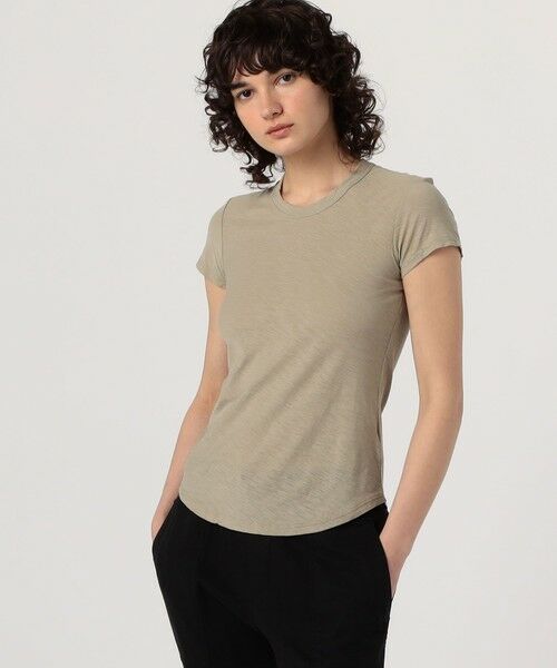 TOMORROWLAND / トゥモローランド Tシャツ | スラブジャージー クルーネックTシャツ WUA3037 | 詳細2