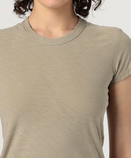 TOMORROWLAND / トゥモローランド Tシャツ | スラブジャージー クルーネックTシャツ WUA3037 | 詳細5