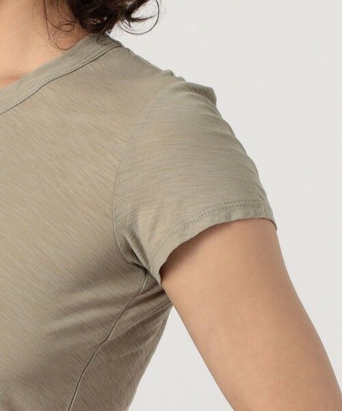 TOMORROWLAND / トゥモローランド Tシャツ | スラブジャージー クルーネックTシャツ WUA3037 | 詳細7