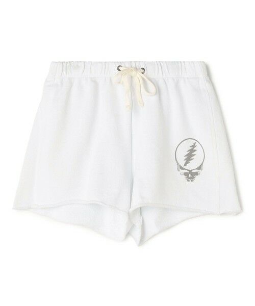 TOMORROWLAND / トゥモローランド ショート・ハーフ・半端丈パンツ | GRATEFUL DEADグラフィックプリント ドローストリングショーツ WQU4288BGR(11 ホワイト)