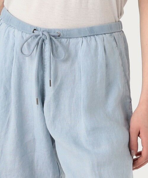 TOMORROWLAND / トゥモローランド ショート・ハーフ・半端丈パンツ | ライトウェイトリネン ハーフパンツ WKO4318 | 詳細5