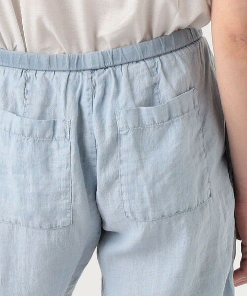 TOMORROWLAND / トゥモローランド ショート・ハーフ・半端丈パンツ | ライトウェイトリネン ハーフパンツ WKO4318 | 詳細6