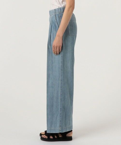 TOMORROWLAND / トゥモローランド デニムパンツ | コットンデニム タックワイドパンツ WCID1090 | 詳細12