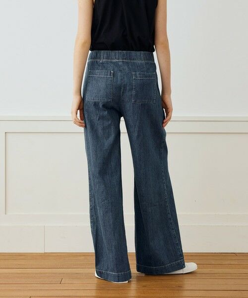 TOMORROWLAND / トゥモローランド デニムパンツ | コットンデニム タックワイドパンツ WCID1090 | 詳細4