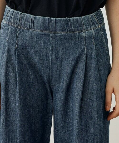 TOMORROWLAND / トゥモローランド デニムパンツ | コットンデニム タックワイドパンツ WCID1090 | 詳細5