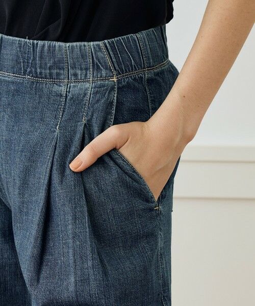 TOMORROWLAND / トゥモローランド デニムパンツ | コットンデニム タックワイドパンツ WCID1090 | 詳細7