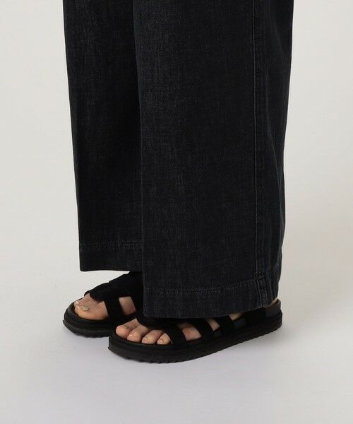 TOMORROWLAND / トゥモローランド デニムパンツ | コットンデニム タックワイドパンツ WBID1090 | 詳細8