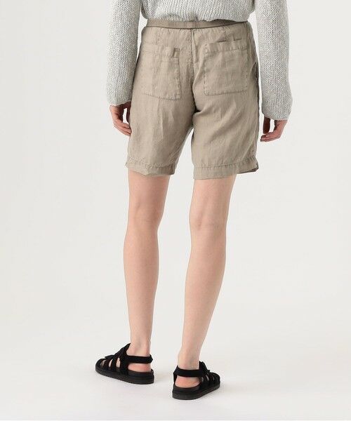 TOMORROWLAND / トゥモローランド ショート・ハーフ・半端丈パンツ | ライトウェイトリネン ハーフパンツ WKO4318 | 詳細4