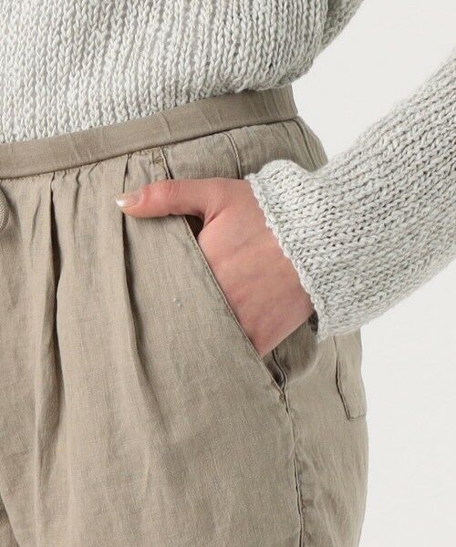 TOMORROWLAND / トゥモローランド ショート・ハーフ・半端丈パンツ | ライトウェイトリネン ハーフパンツ WKO4318 | 詳細7