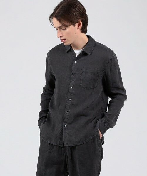 TOMORROWLAND / トゥモローランド シャツ・ブラウス(半袖以外) | ライトウェイトリネン スタンダードシャツ MKO3652 | 詳細1
