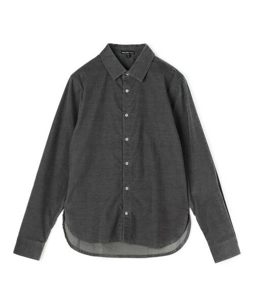 TOMORROWLAND/トゥモローランド コットンカシミヤコーデュロイ レギュラーシャツ MCOA3706 18 チャコールグレー 0(S) TOMORROWLAND/トゥモローランド コットンカシミヤコーデュロイ レギュラーシャツ MCOA3706 18 チャコールグレー 0(S)