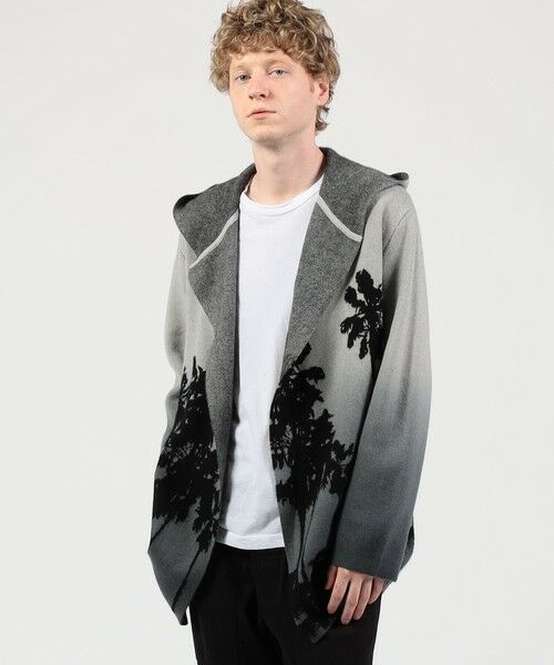 TOMORROWLAND / トゥモローランド カーディガン・ボレロ | オンブレパーム カシミア フーデッドカーディガン MCG2153 | 詳細1