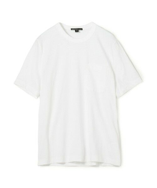 TOMORROWLAND / トゥモローランド Tシャツ | コットンリネン ポケットTシャツ MCBJ3750(11 ホワイト)