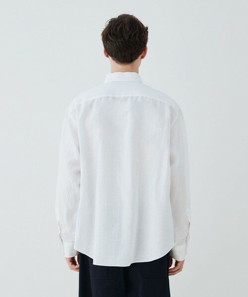 TOMORROWLAND / トゥモローランド シャツ・ブラウス | リネン レギュラーカラーシャツ | 詳細4