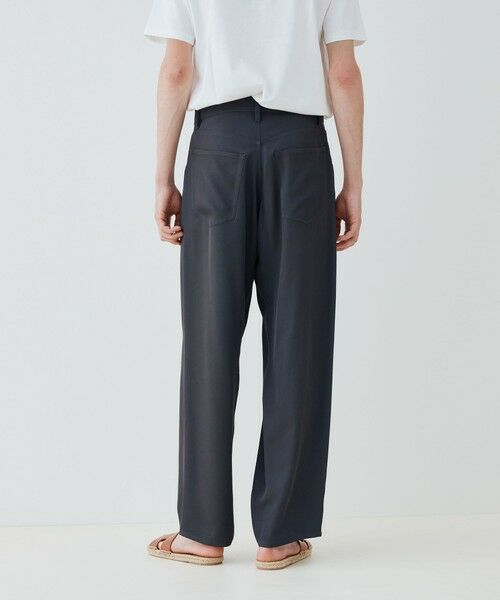 TOMORROWLAND / トゥモローランド その他パンツ | シルキートリコチン セミワイドパンツ | 詳細4