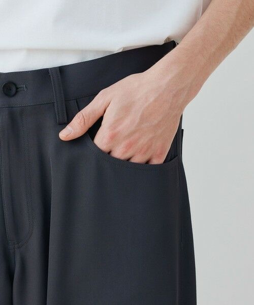 TOMORROWLAND / トゥモローランド その他パンツ | シルキートリコチン セミワイドパンツ | 詳細7