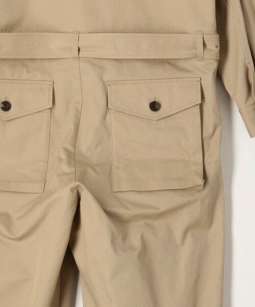 TOMORROWLAND / トゥモローランド サロペット・オールインワン | ドライコットンギャバジン ジャンプスーツ | 詳細10