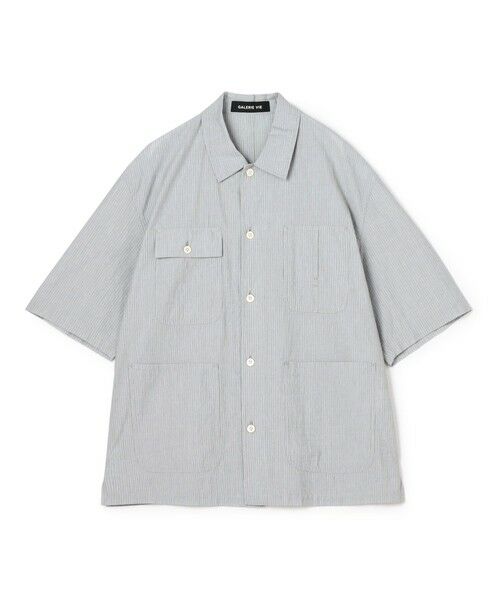 TOMORROWLAND/トゥモローランド コットン 4ポケットシャツジャケット 18 ブラック系 F