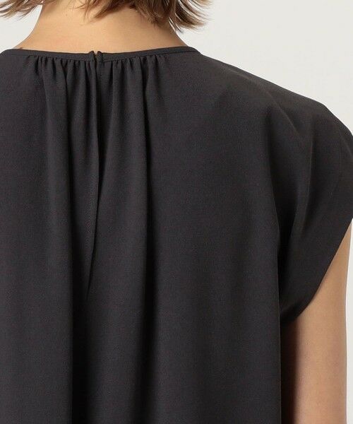 TOMORROWLAND / トゥモローランド シャツ・ブラウス | ジャージーライクジョーゼット ギャザーネックブラウス | 詳細6