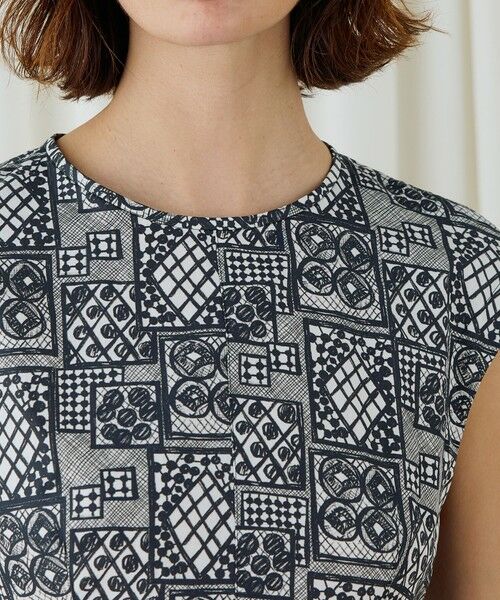 TOMORROWLAND / トゥモローランド シャツ・ブラウス | パッチワークレースプリント シェイプブラウス | 詳細5