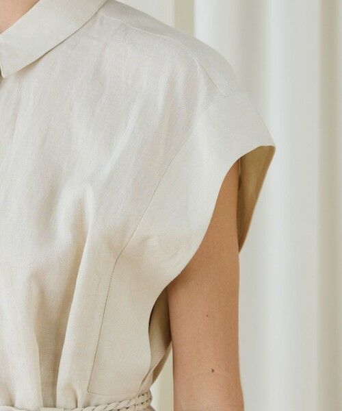 TOMORROWLAND / トゥモローランド シャツ・ブラウス | スパークリネン　ボクシーブラウス | 詳細6