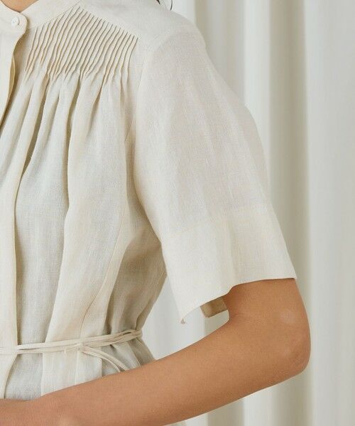 今期25夏デプレDESPRESスパークリネンブラウストゥモローランド 今期25夏デプレDESPRESスパークリネンブラウスた