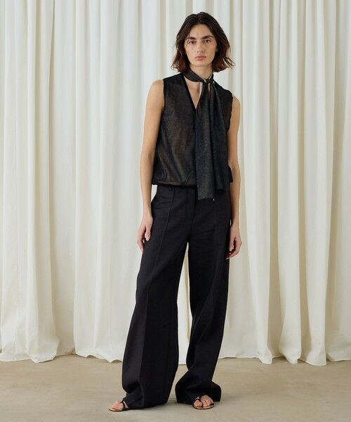 TOMORROWLAND / トゥモローランド ニット・セーター | ダブルレイヤードボウタイニット | 詳細1