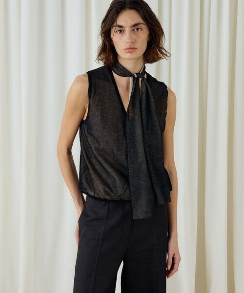 TOMORROWLAND / トゥモローランド ニット・セーター | ダブルレイヤードボウタイニット | 詳細2