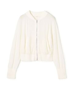 TOMORROWLAND / トゥモローランド カーディガン・ボレロ | コットンストレッチエアリーニット ジップアップブルゾン