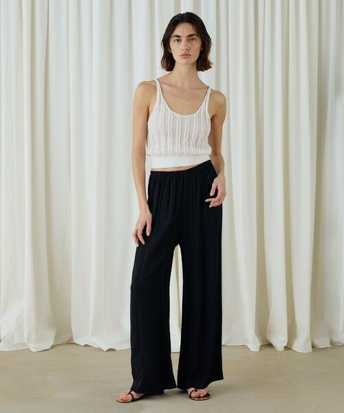 TOMORROWLAND / トゥモローランド ニット・セーター | コットンストレッチ　エアリーニットタンクトップ | 詳細1