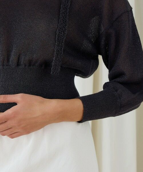 TOMORROWLAND / トゥモローランド ニット・セーター | コットンシルクペーパーツイスト Vネックプルオーバー | 詳細5