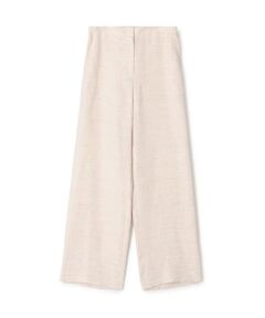 DESPRES 最終価格 セール】 ライトリネンストレッチ フロントタックテーパード